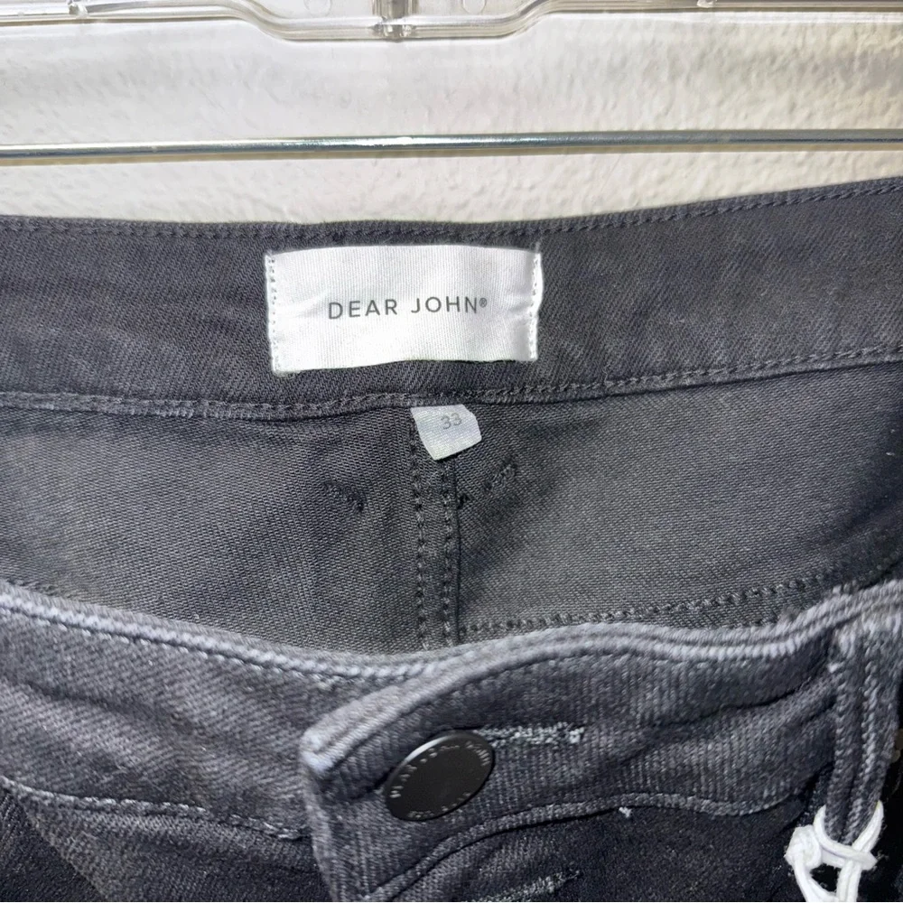 NWT Dear John Olivia Black High-Waisted Jeans. Size 33 - Picture 4 of 8